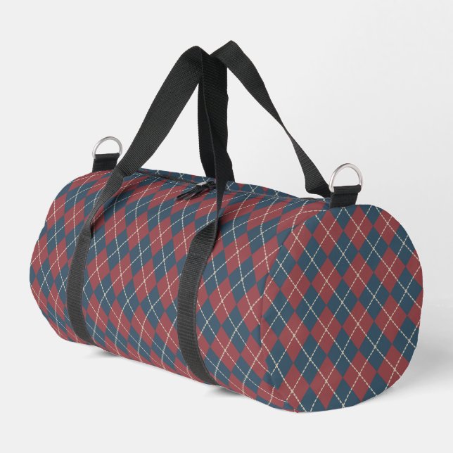 Patriotic Duffel Bag (Left Corner)