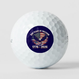 Patriotic Eagle 250 Years of Freedom Golf Balls