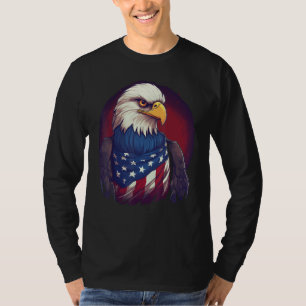 Patriotic Eagle 4th Of July_3 T-Shirt