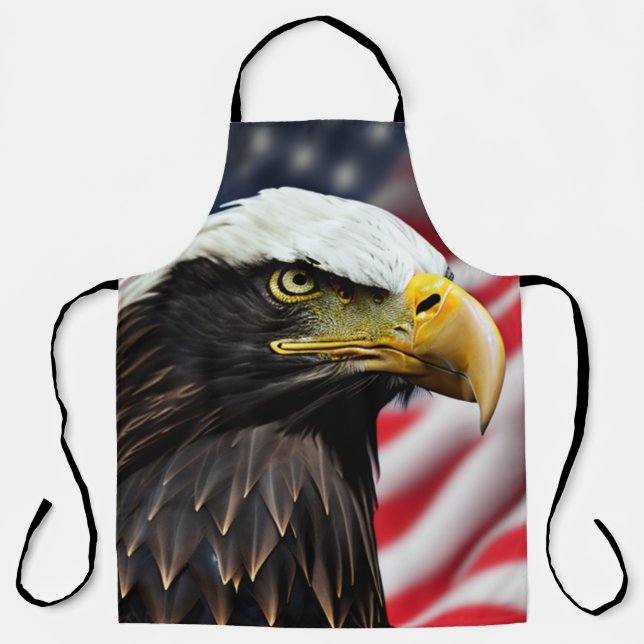 Patriotic/Eagle/American/USA  Apron (Front)