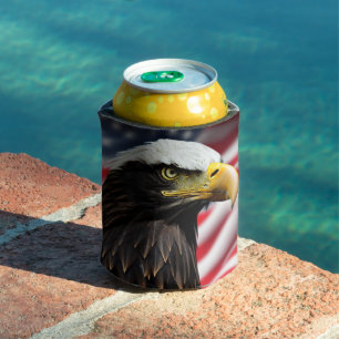 Patriotic/Eagle/American/USA Can Cooler