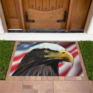 Patriotic/Eagle/American/USA Doormat
