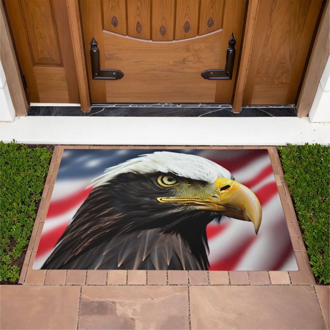 Patriotic/Eagle/American/USA  Doormat (Outdoor)