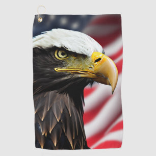 Patriotic/Eagle/American/USA Golf Towel