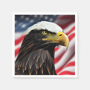 Patriotic/Eagle/American/USA  Napkins