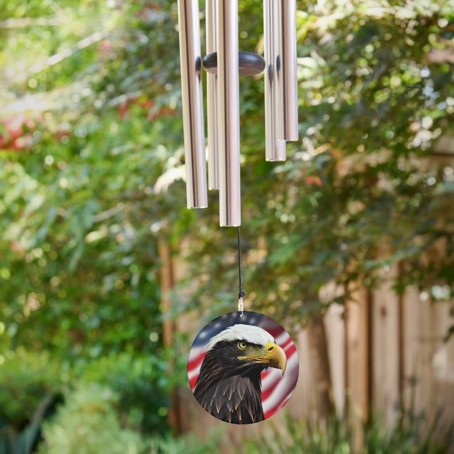 Patriotic/Eagle/American/USA  Wind Chime (Backyard)