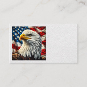 Patriotic Eagle Business Cards
