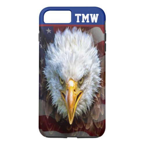 Patriotic Eagle Cell Phone Case