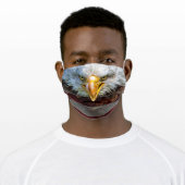Patriotic Eagle Face Mask (Worn)