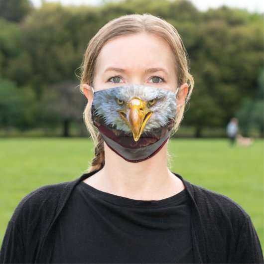 Patriotic Eagle Face Mask (Outside)