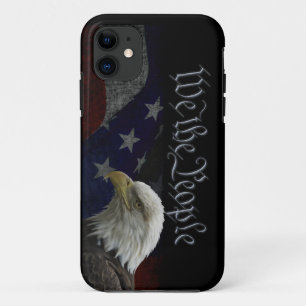 Patriotic Eagle & Flag iPhone 11 Case