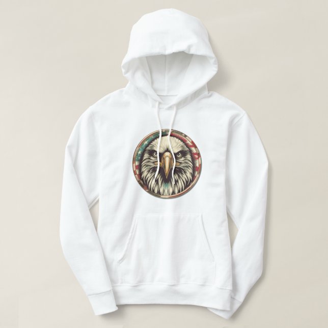 Patriotic Eagle Hoodie (Design Front)