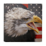 Patriotic Eagle Image Tile