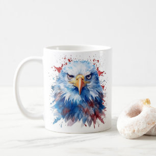 Patriotic Eagle Mug