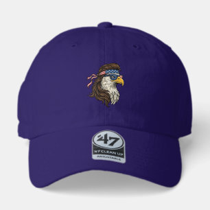 Patriotic Eagle Mullet Vintage Engraving Vector De 47 Brand Hat