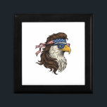 Patriotic Eagle Mullet Vintage Engraving Vector De Gift Box<br><div class="desc">Patriotic Eagle Mullet Vintage Engraving Vector Design_1</div>