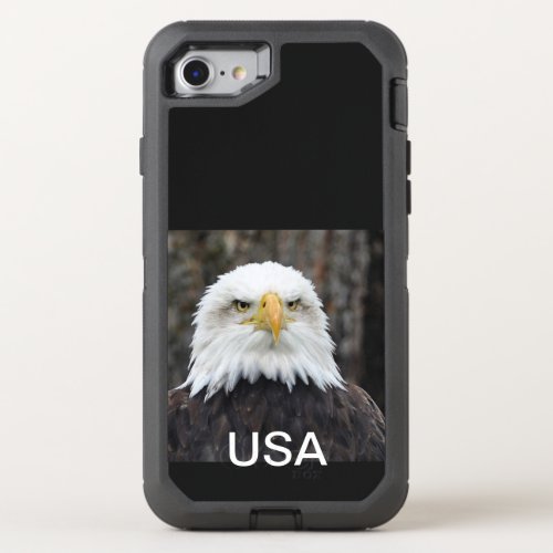 Patriotic eagle OtterBox defender iPhone SE87 case