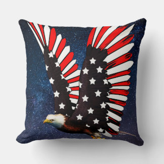 Patriotic Eagle Pillow – Bold American Spirit Unde