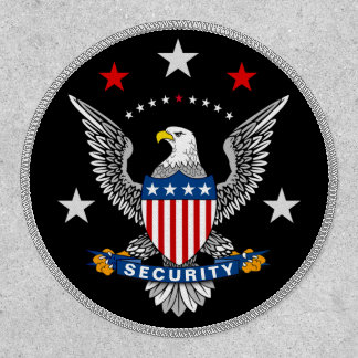 Patriotic Eagle Security or Name Patch