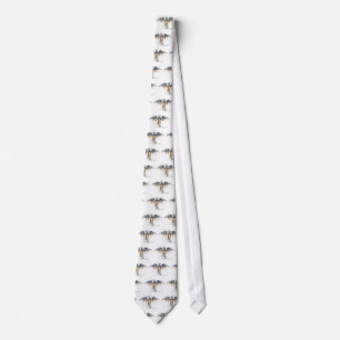 Patriotic eagle, US/USA, SAD flag Tie