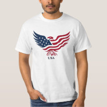 Patriotic Eagles USA Flag American 4th of July