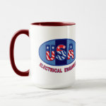 Patriotic Electrical Engineer Mug