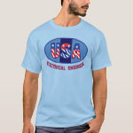 Patriotic Electrical Engineer T-Shirt