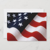 Patriotic, Elegant USA Flag Gold Save The Date | Zazzle