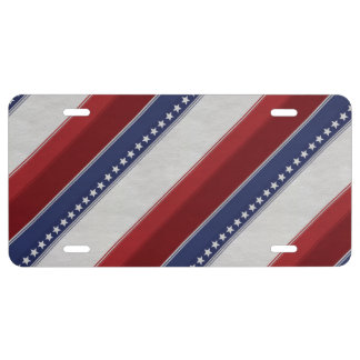 Patriotic Elements License Plate