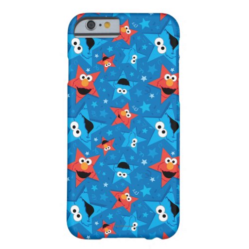 Patriotic Elmo and Cookie Monster Pattern Barely There iPhone 6 Case