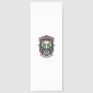 Patriotic End Of Days Eagle Skull Zombie Apocalyps Bookmarks