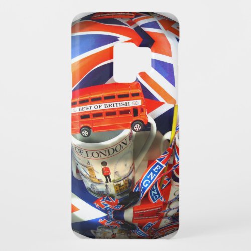 Patriotic England London collage art accessories Case_Mate Samsung Galaxy S9 Case