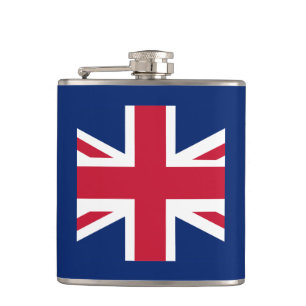 Patriotic English Flag Flask