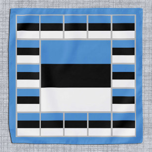 Patriotic Estonian Flag Bandana, fashion Estonia Bandana