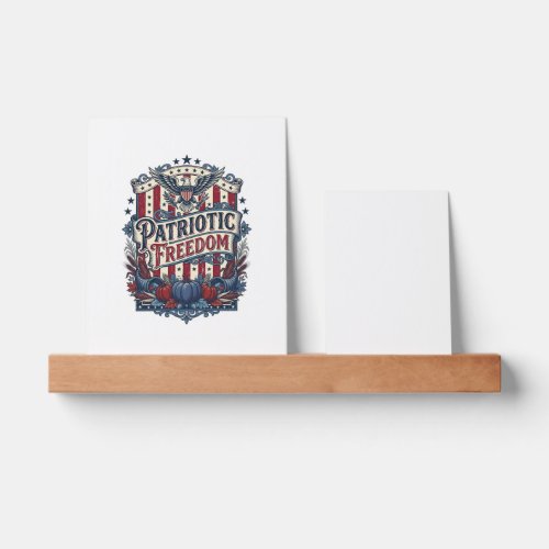 Patriotic Fall Harvest Vector Graphic Tee Picture Ledge