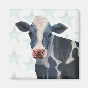 Patriotic Farm - Cow Magnet