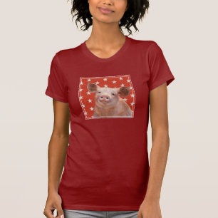 Patriotic Farm - Pig T-Shirt