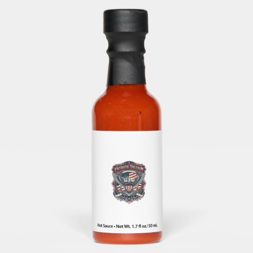 Patriotic Fathers Day Vector Graphic Tee Hot Sauces