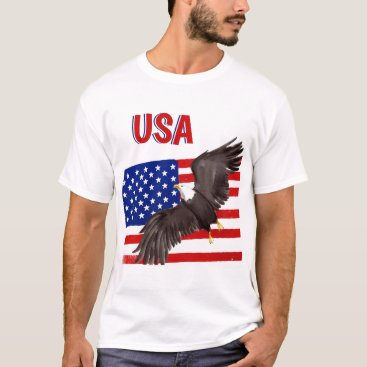 Patriotic Flag and Eagle T-shirt Patriotic Flag and Eagle T-shirt