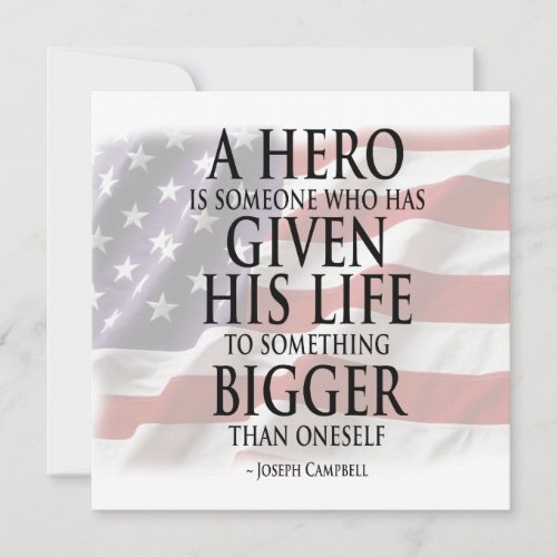 Patriotic Flag Military Care Packages Ideas Note Card