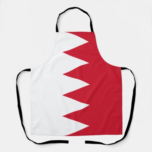 Patriotic Flag of Bahrain Apron