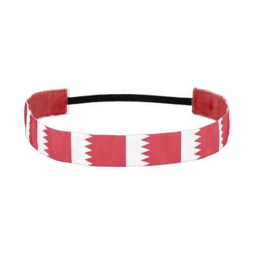 Patriotic Flag of Bahrain Athletic Headband