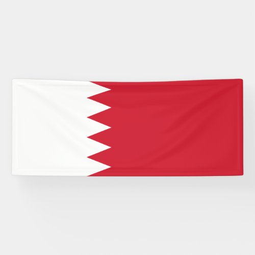 Patriotic Flag of Bahrain Banner