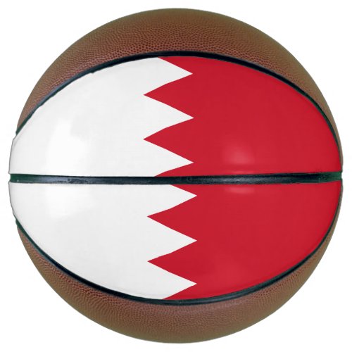 Patriotic Flag of Bahrain Basketball