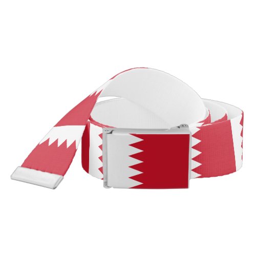 Patriotic Flag of Bahrain Belt