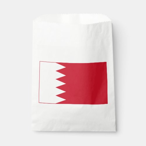 Patriotic Flag of Bahrain Favor Bag