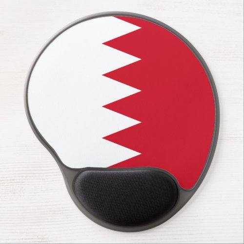 Patriotic Flag of Bahrain Gel Mouse Pad