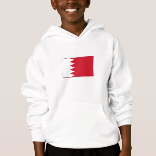 Patriotic Flag of Bahrain Hoodie