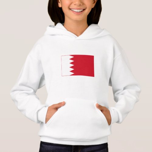 Patriotic Flag of Bahrain Hoodie