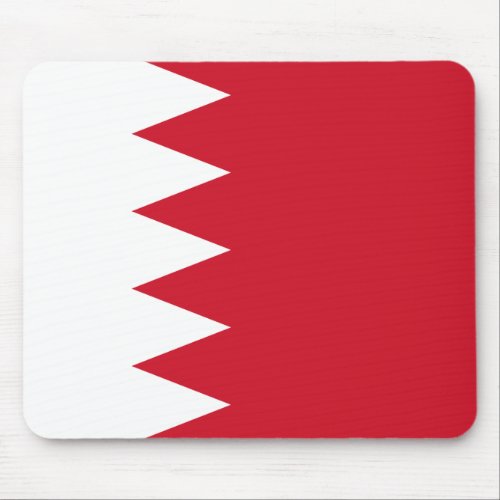 Patriotic Flag of Bahrain Mouse Pad